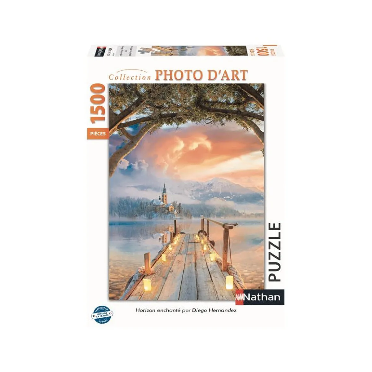 Puzzle Nathan Horizon enchanté Diego Hernandez 1500 pièces - vue 2