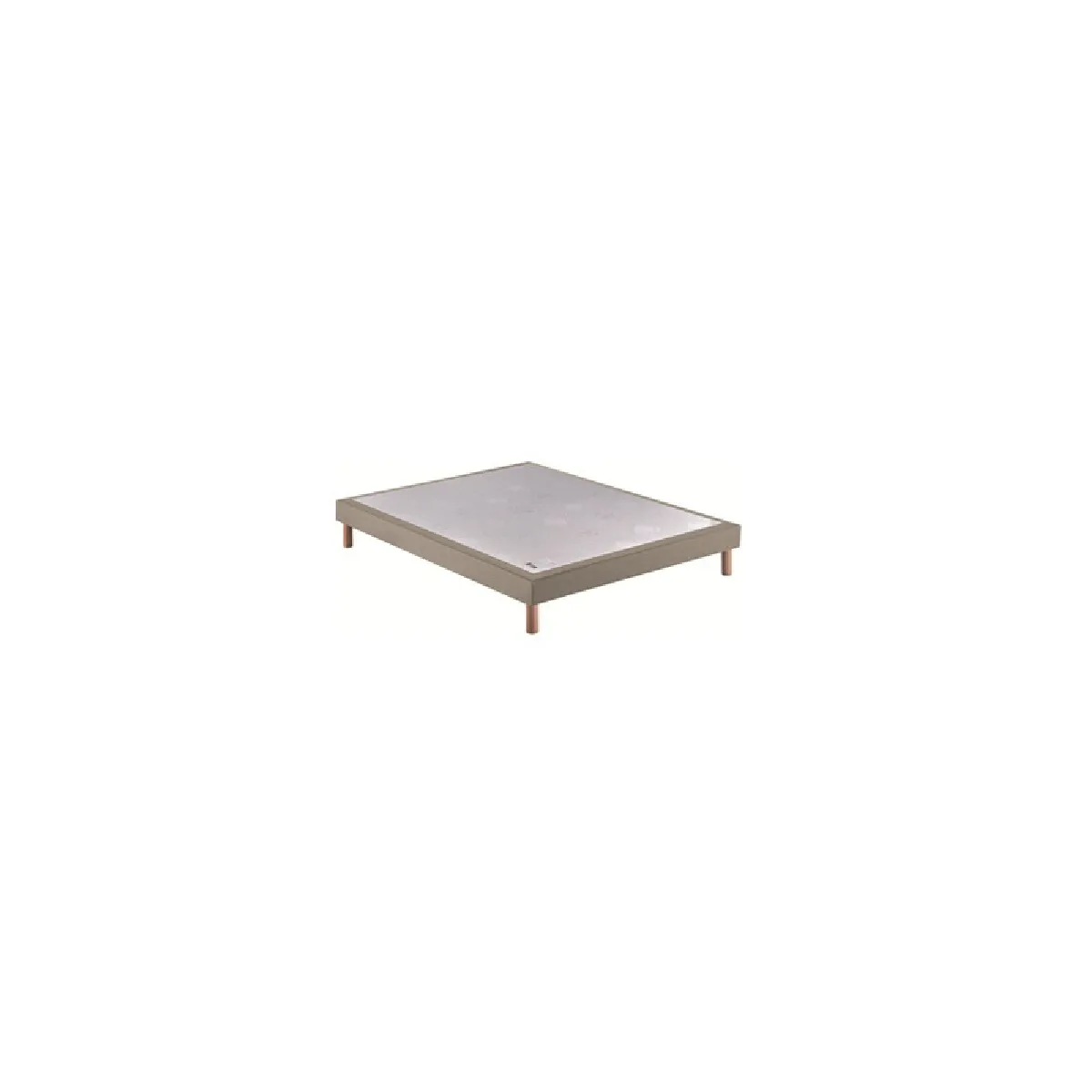 Epeda Sommier Noyer Naturel 070X190