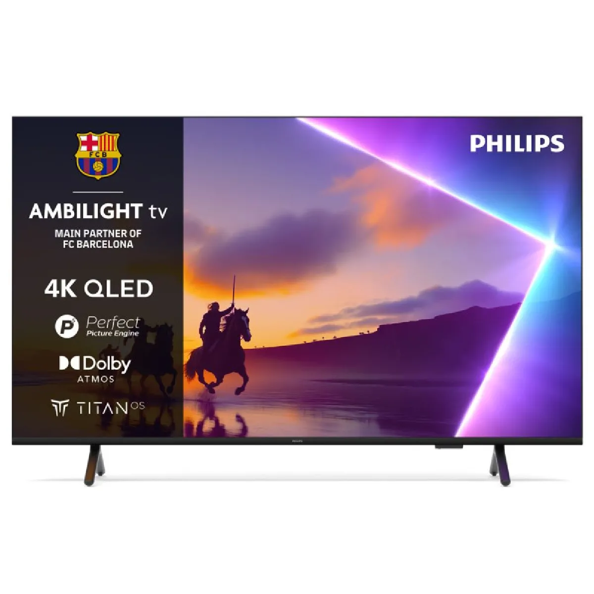 TV QLED Philips 75PUS8500 189 cm 4K UHD Ambilight 2025
