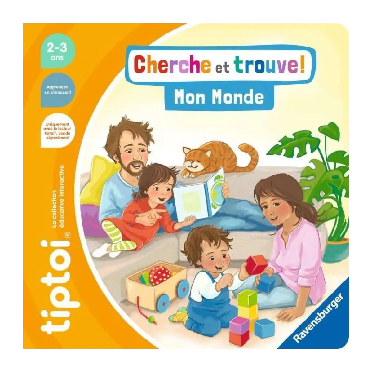 Livre Tiptoi Cherche et Trouve : Mon monde Ravensburger Jeux France