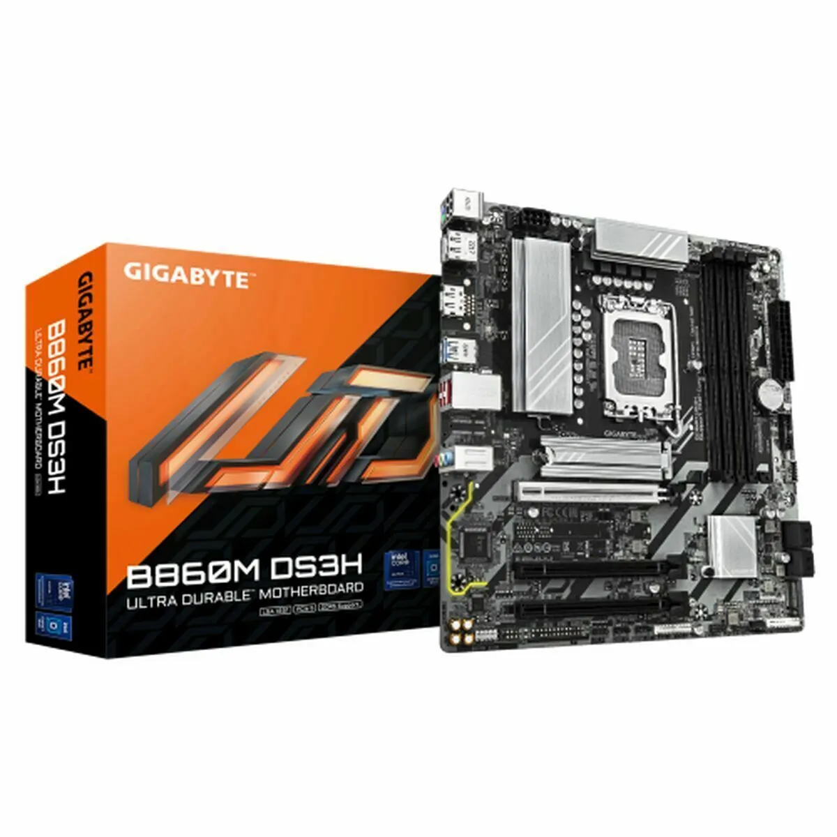 Gigabyte B860M DS3H - B860/LGA1851/DDR5/mATX - Image 3
