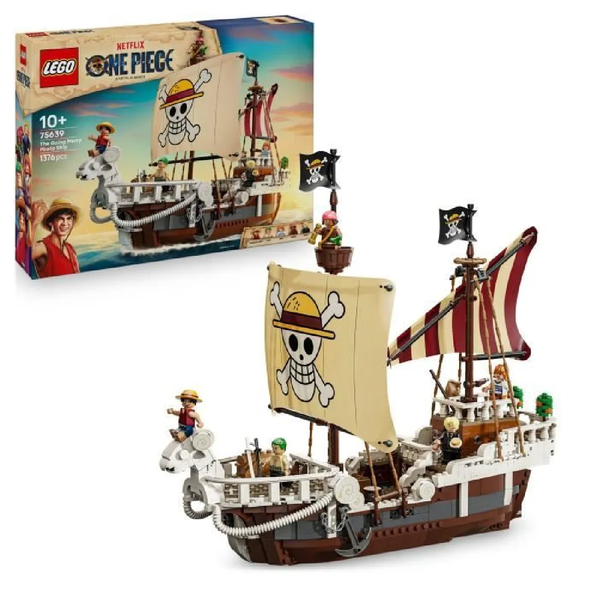 LEGO One Piece 75639 Le Bateau Pirate Vogue Merry
