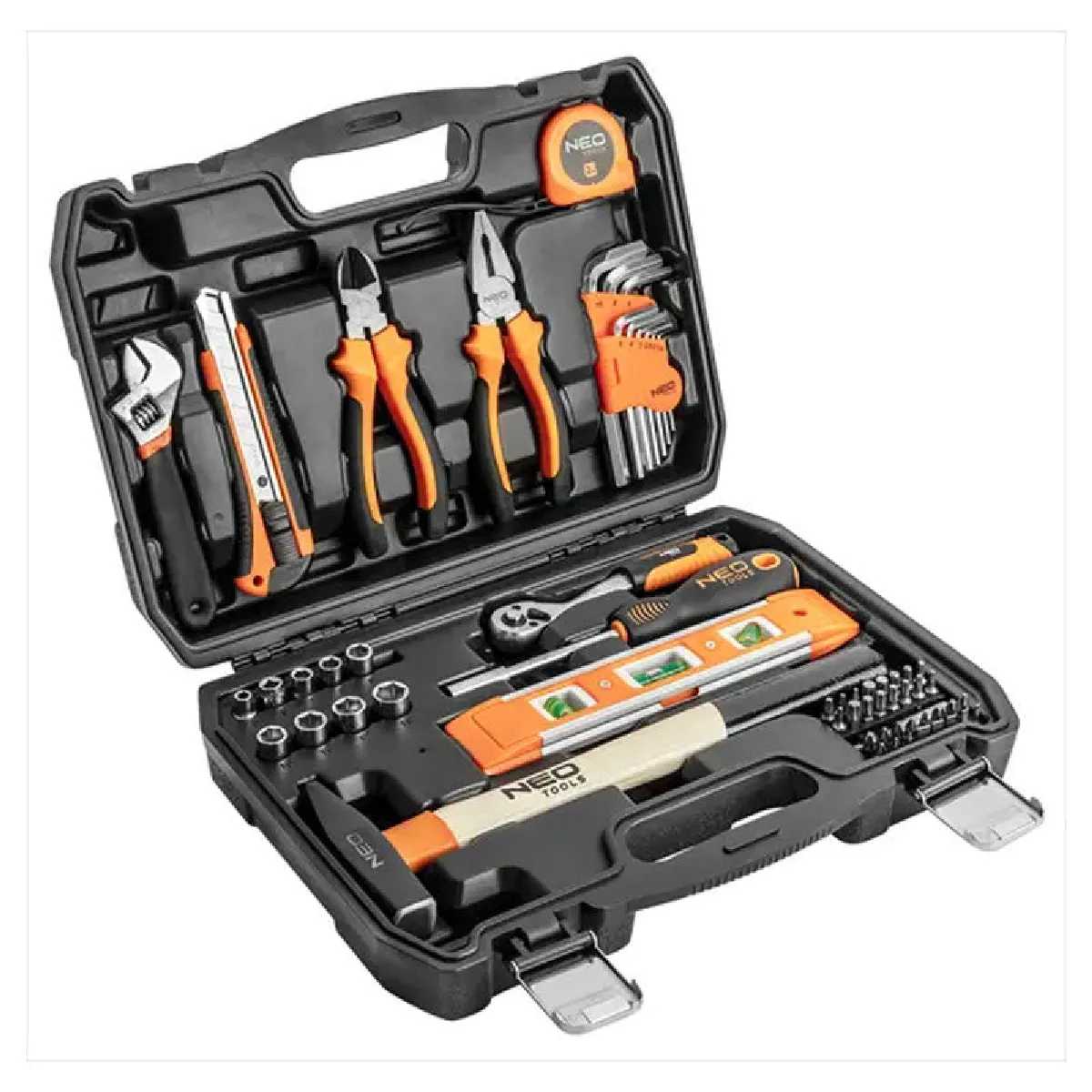 Neo Tools Coffret À Outils Douilles - Graphite