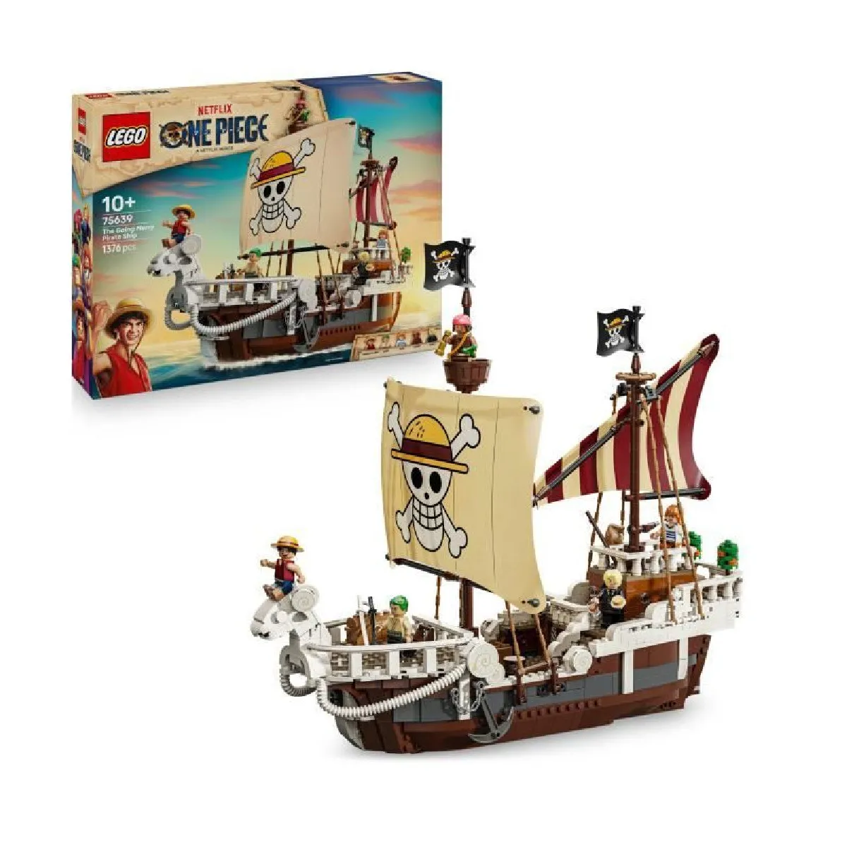 Lego Le bateau pirate Vogue Merry One Piece - Boîte 75639 - vue 2