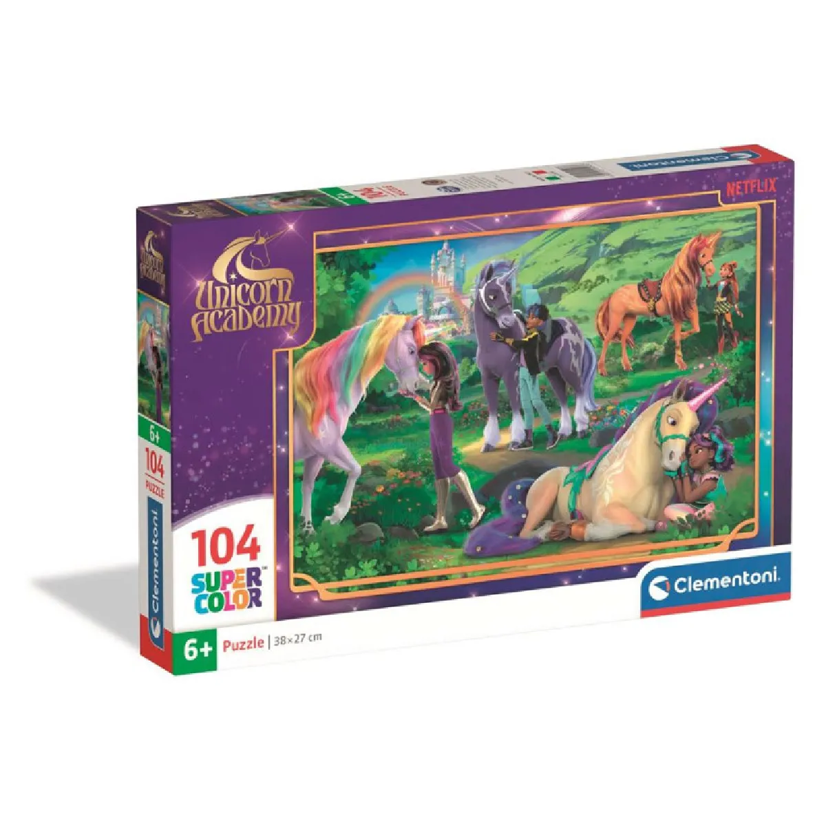 Puzzle 104 pièces Clementoni Unicorn Academy - vue 9
