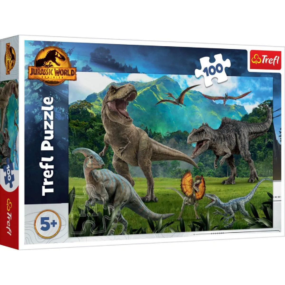 Trefl Puzzle enfant Jurassic World - 100 pièces
