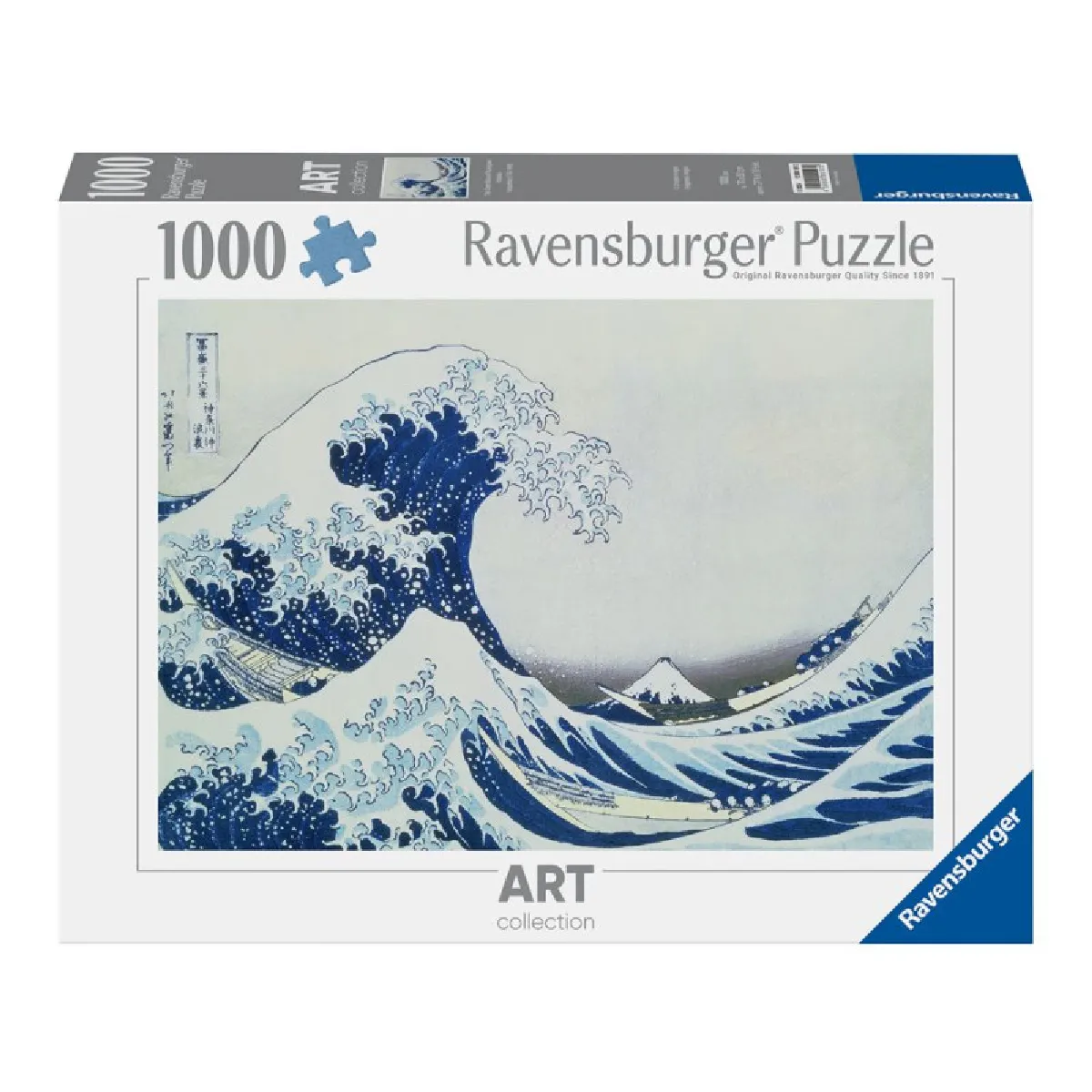 Puzzle 1000 pièces Ravensburger La Grande vague de Kanagawa - vue 2