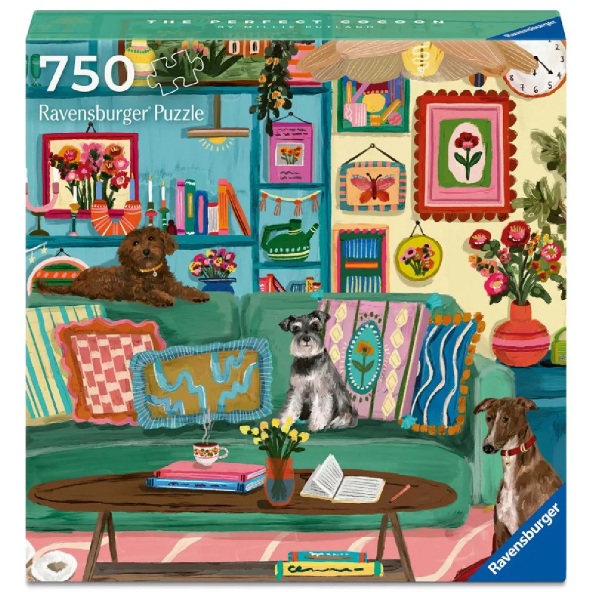 Puzzle 750 pièces Ravensburger Art & Soul Le parfait cocon - vue 6