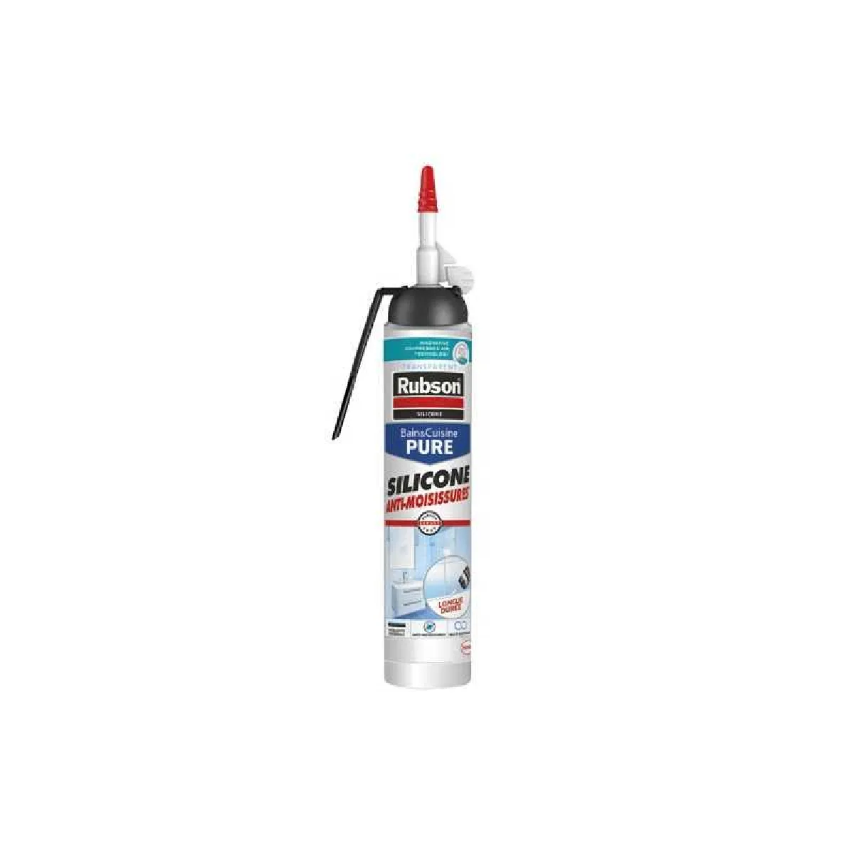 Rubson Mastic Sanitaire En Silicone Msp - 200 Ml - Transparent
