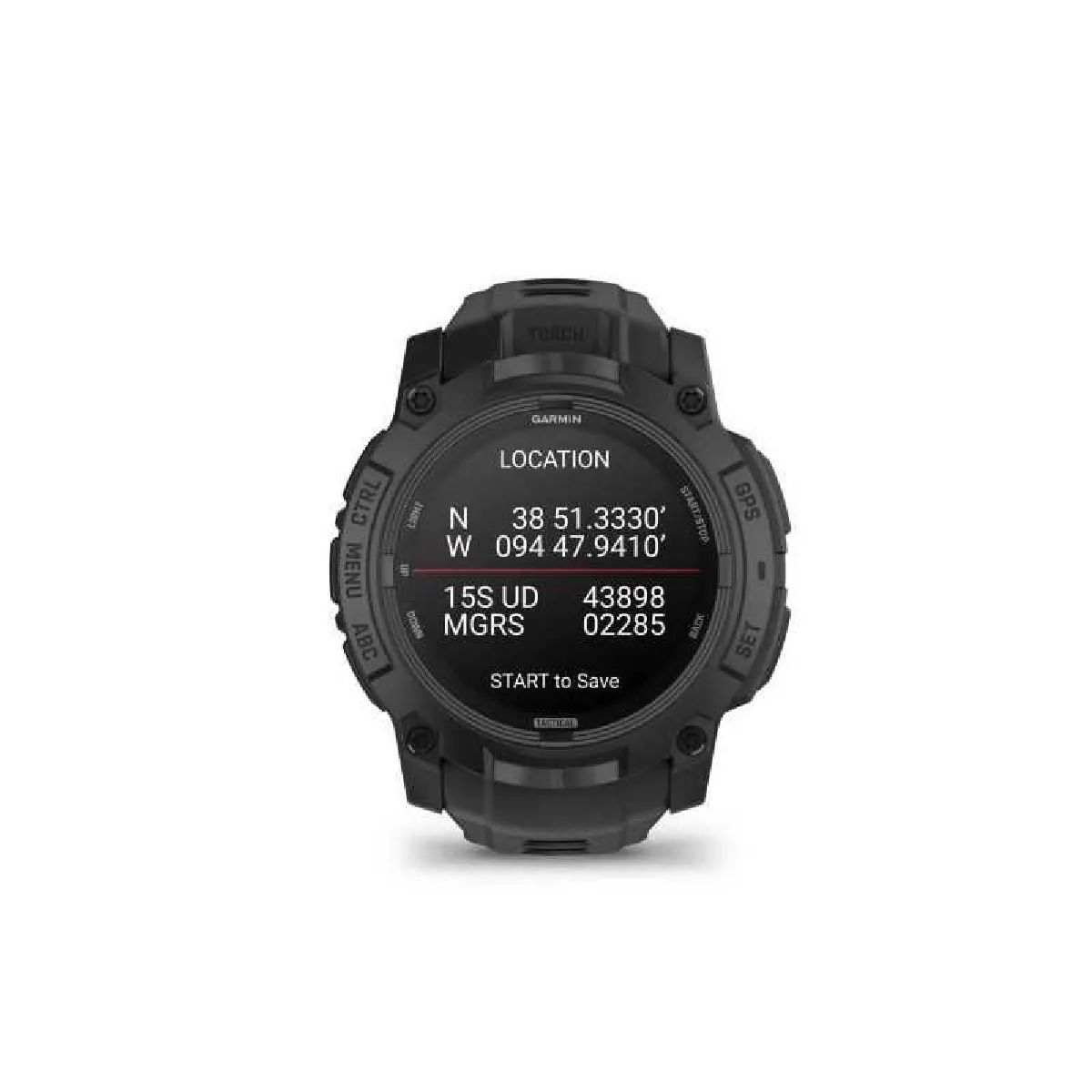 Garmin Montre connectée Instinct 3 Tactical Edition - Graphite