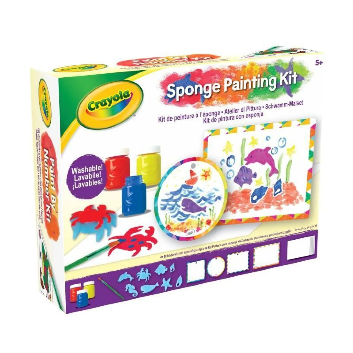 Non Communiqué Kit De Peinture A L'éponge - Des 5 Ans - Image 2