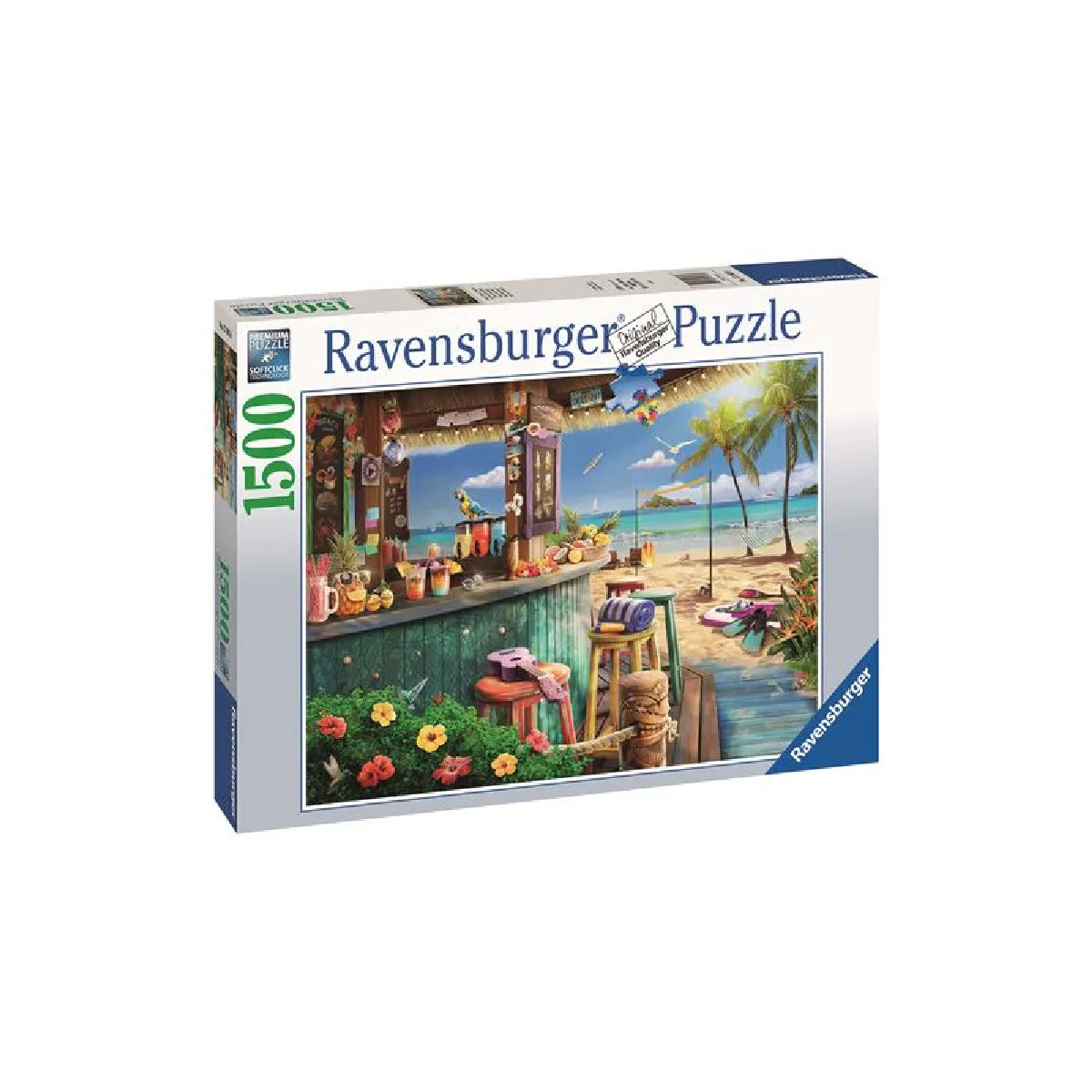 Puzzle 1500 pièces : Le bar du bord de plage Ravensburger France - vue 2
