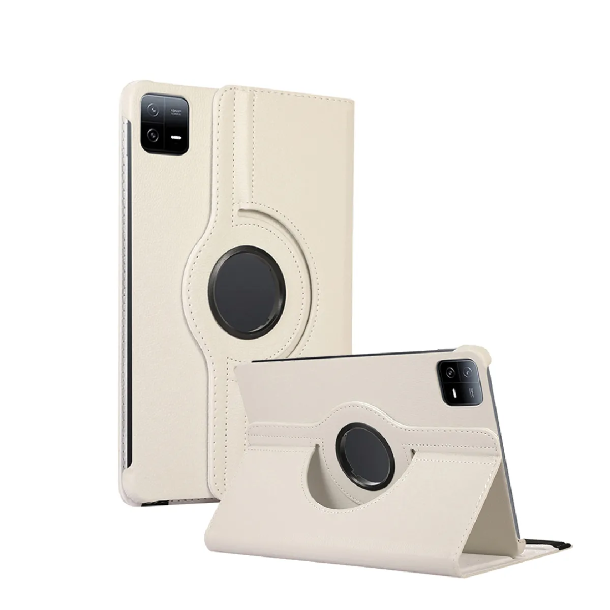 Xeptio Blanc Housse Rotative 360° Pour Xiaomi Pad 7 - 11,2 Pouces
