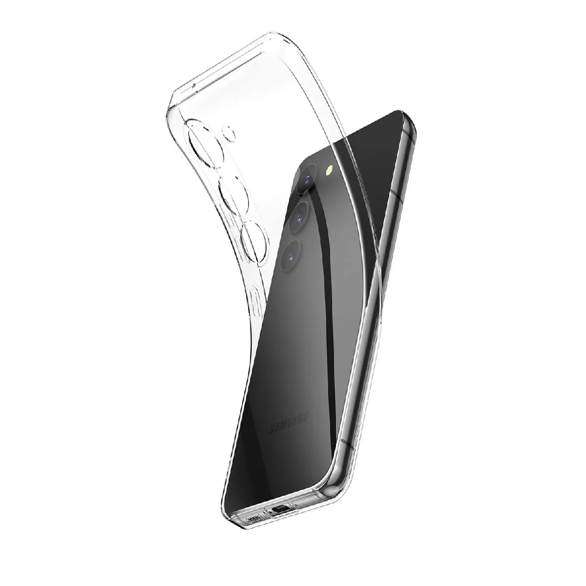 Xeptio Coque Souple Samsung Galaxy S25 Plus / S25+ 5G - Transparent