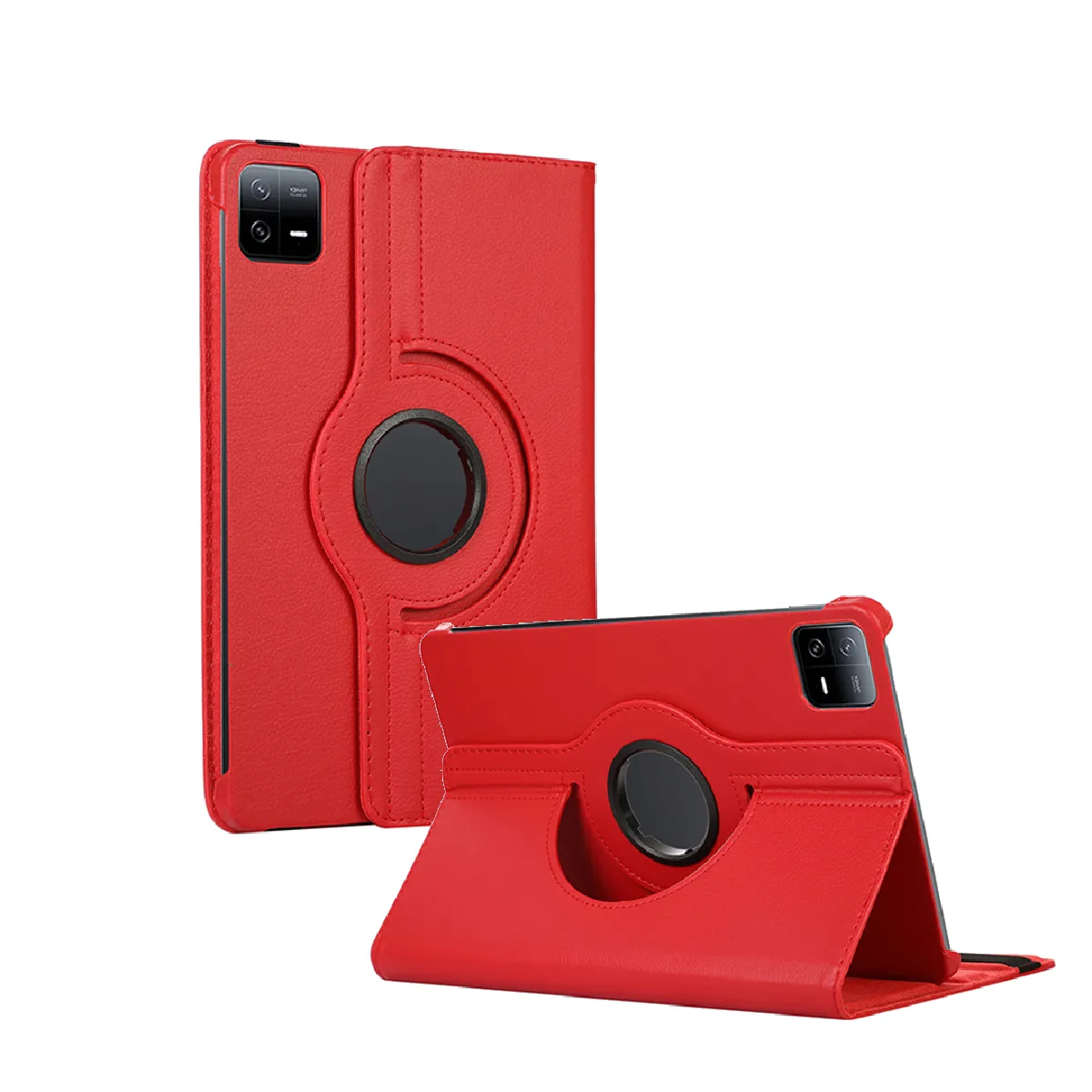 Xeptio Rouge Housse Tablette Rotative 360° Pour Xiaomi Pad 7 - 11,2 Pouces