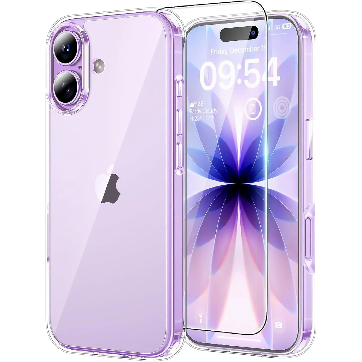 Xeptio Pack Coque Tpu Et Protection Écran En Verre Trempé Pour Apple Iphone 17 5G