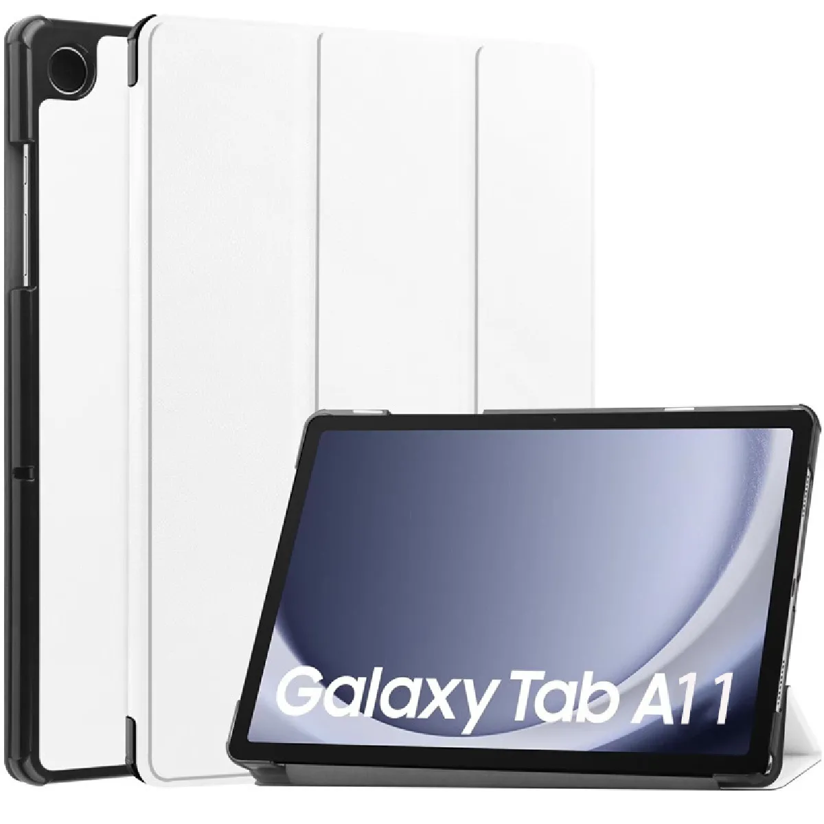 Xeptio Blanc Étui Tablette Smartcover Pour Samsung Galaxy Tab A11 - 8,7 Pouces