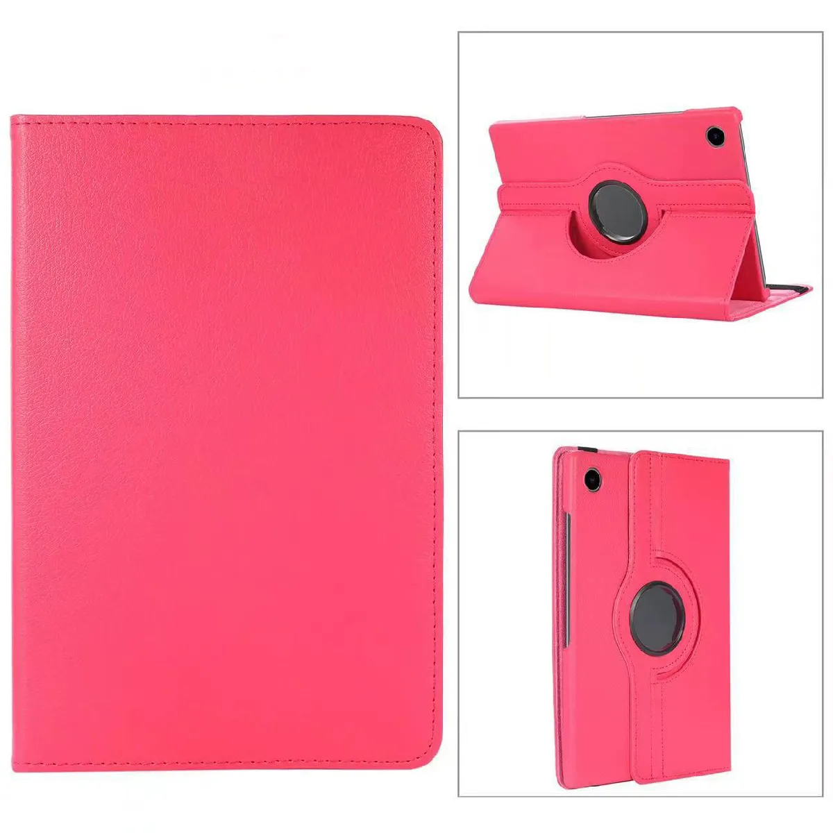 Xeptio Rose Étui Tablette Rotatif 360° Pour Samsung Galaxy Tab A11 - 8,7 Pouces