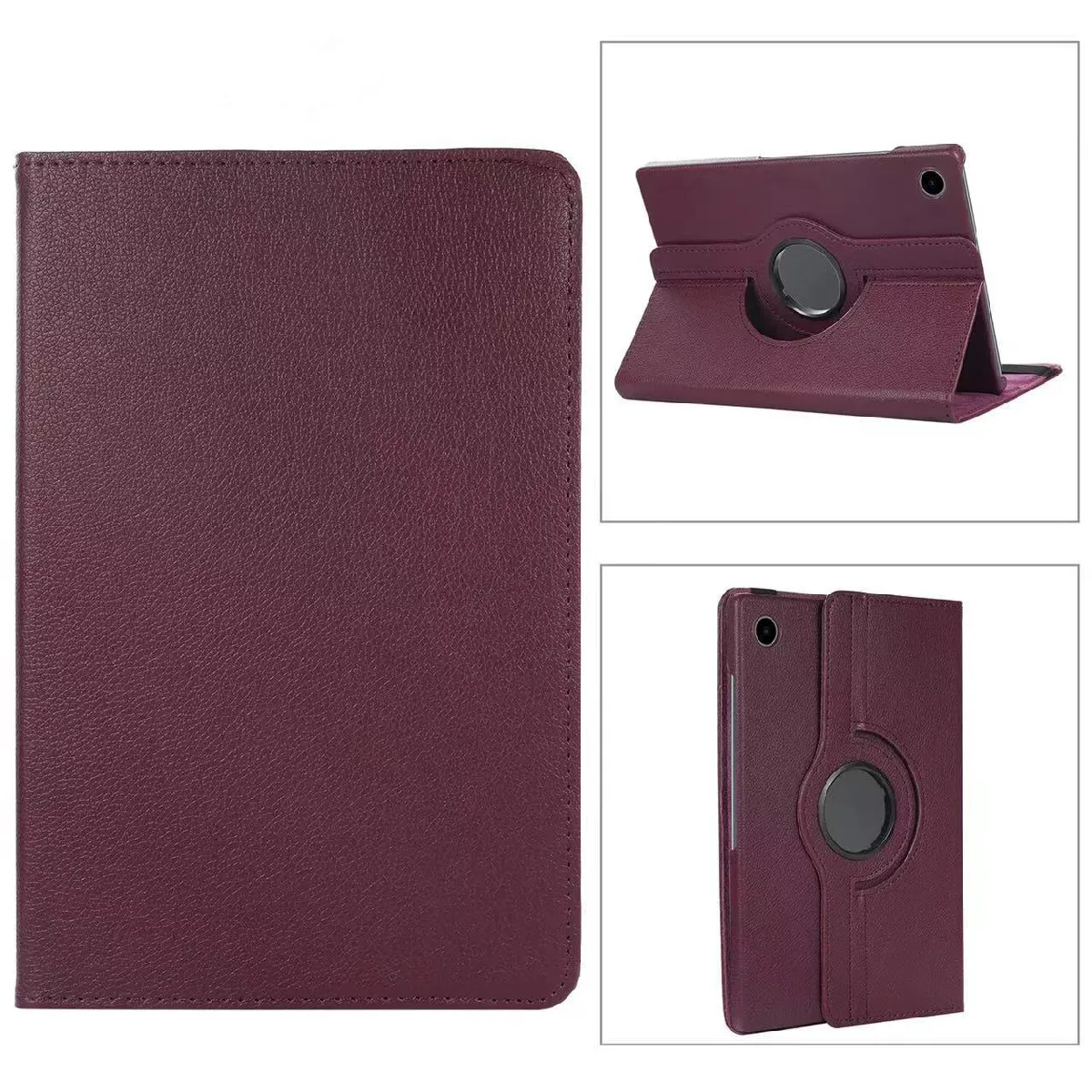 Xeptio Violet Étui Rotatif Pour Samsung Galaxy Tab A11+ - 11 Pouces