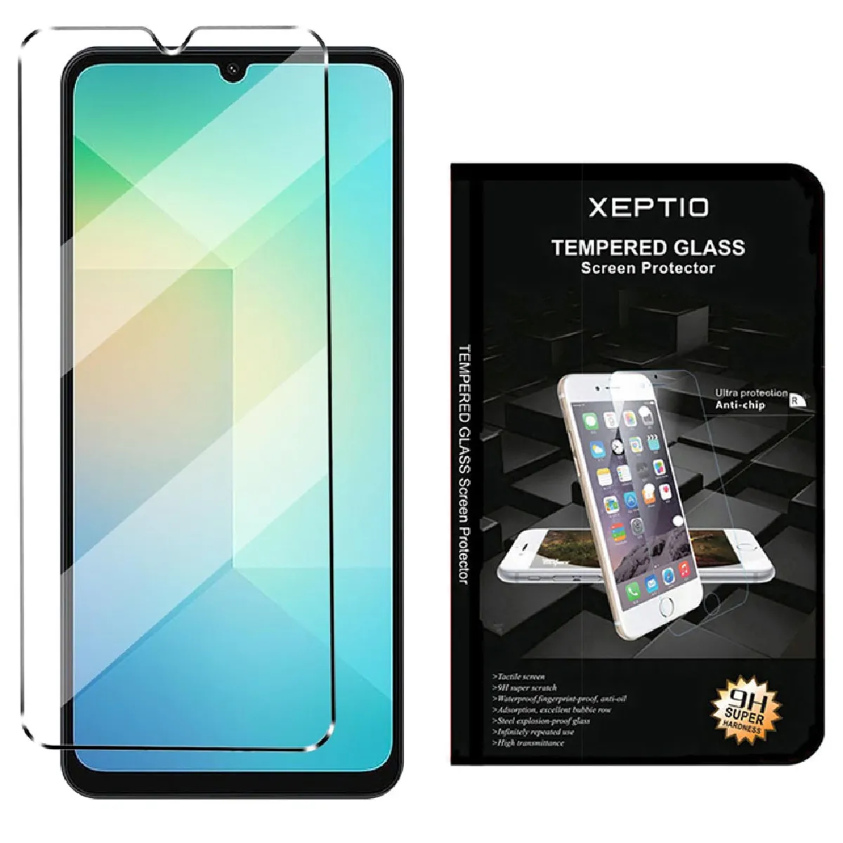Xeptio Protection D'écran En Verre Trempé Pour Samsung Galaxy A06 4G/5G