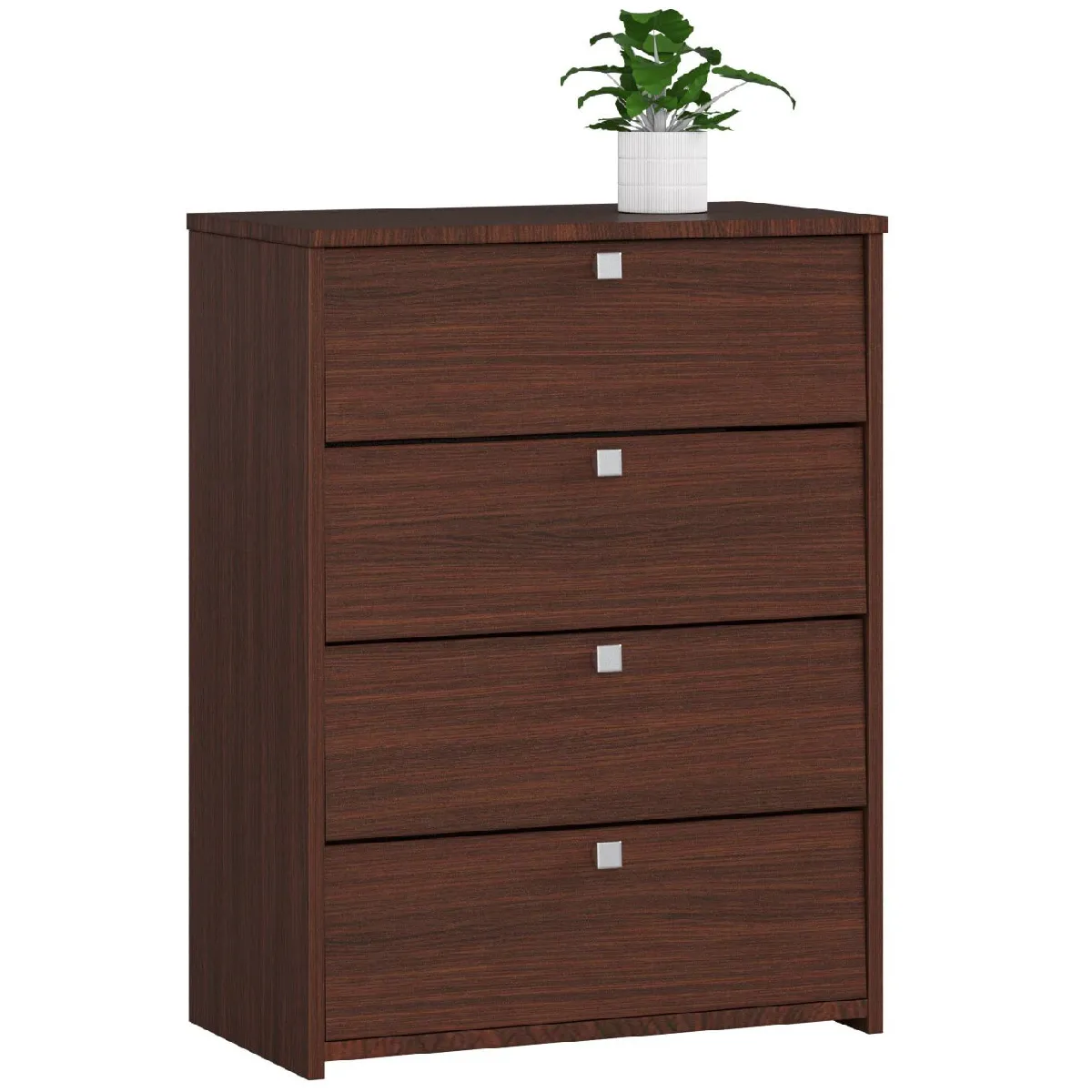 Akord Armoire à chaussures Rubin - Wengé