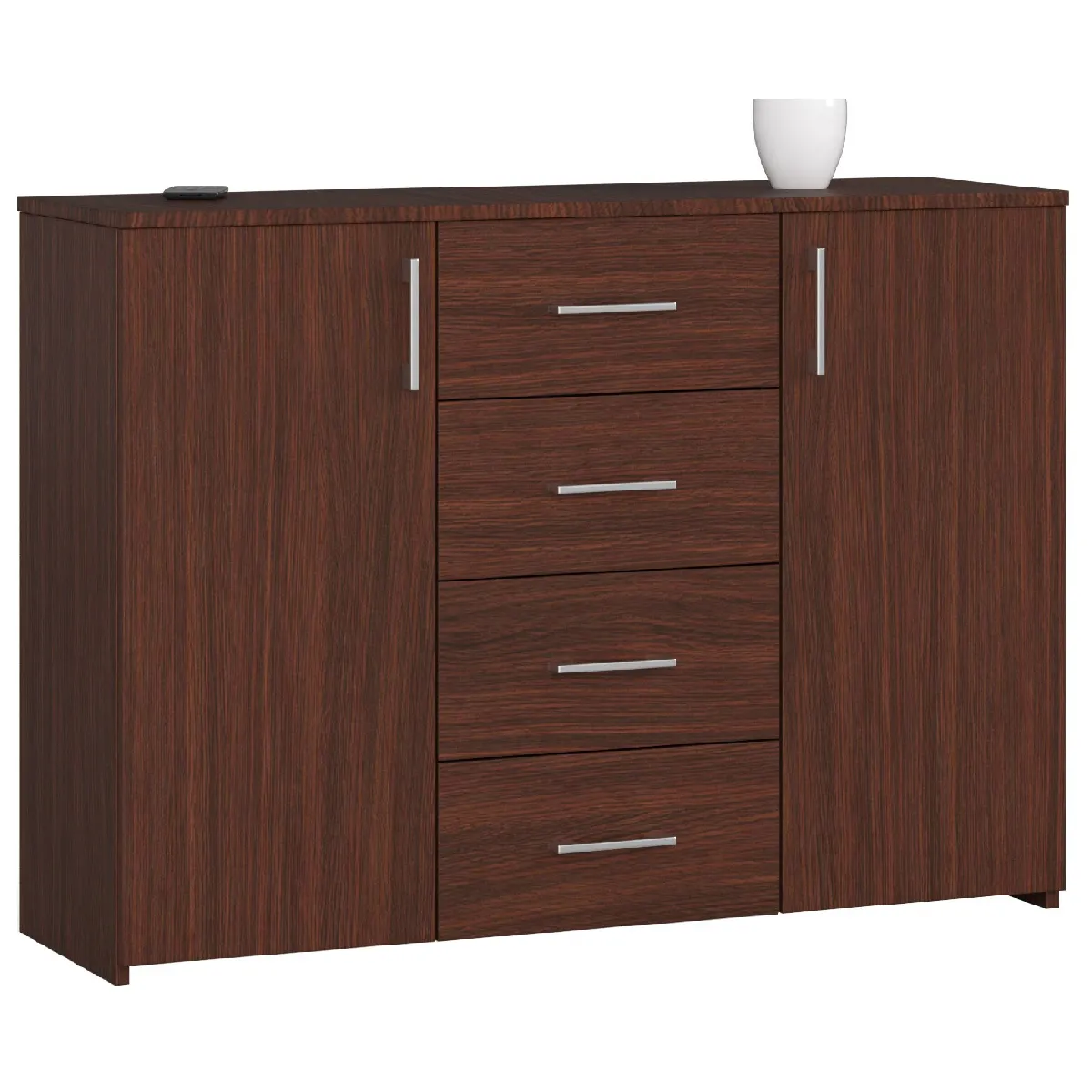 Akord Commode 4 tiroirs - Wengé