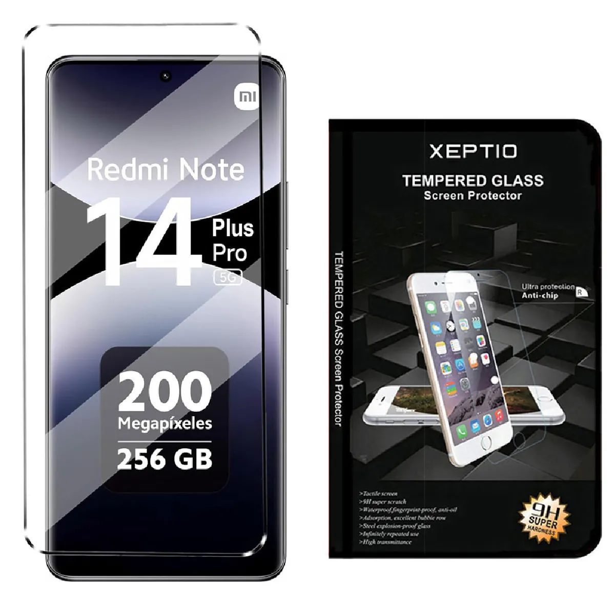 Xeptio Protection D'écran En Verre Trempé Pour Xiaomi Redmi Note 14 Pro Plus 5G