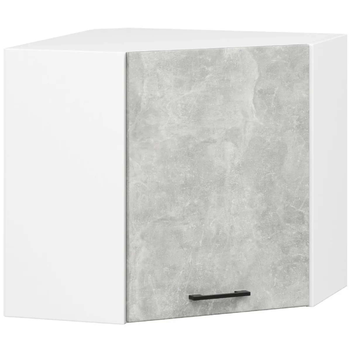 Akord Meuble haut de cuisine d'angle - Blanc