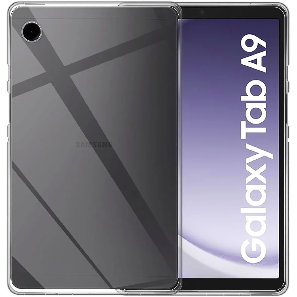 Xeptio Coque En Polyuréthane Pour Samsung Galaxy Tab A11+ - 11 Pouces - Transparent