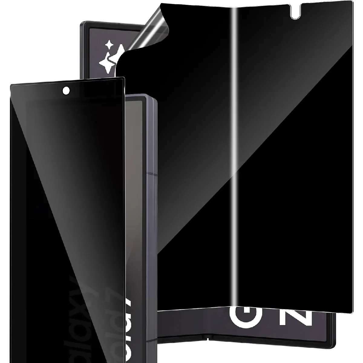 Xeptio Protection D'écran Vitre Souple Espion Pour Samsung Galaxy Z Fold 7 5G En Hydrogel - Protecteur D'écran De Confidentialité