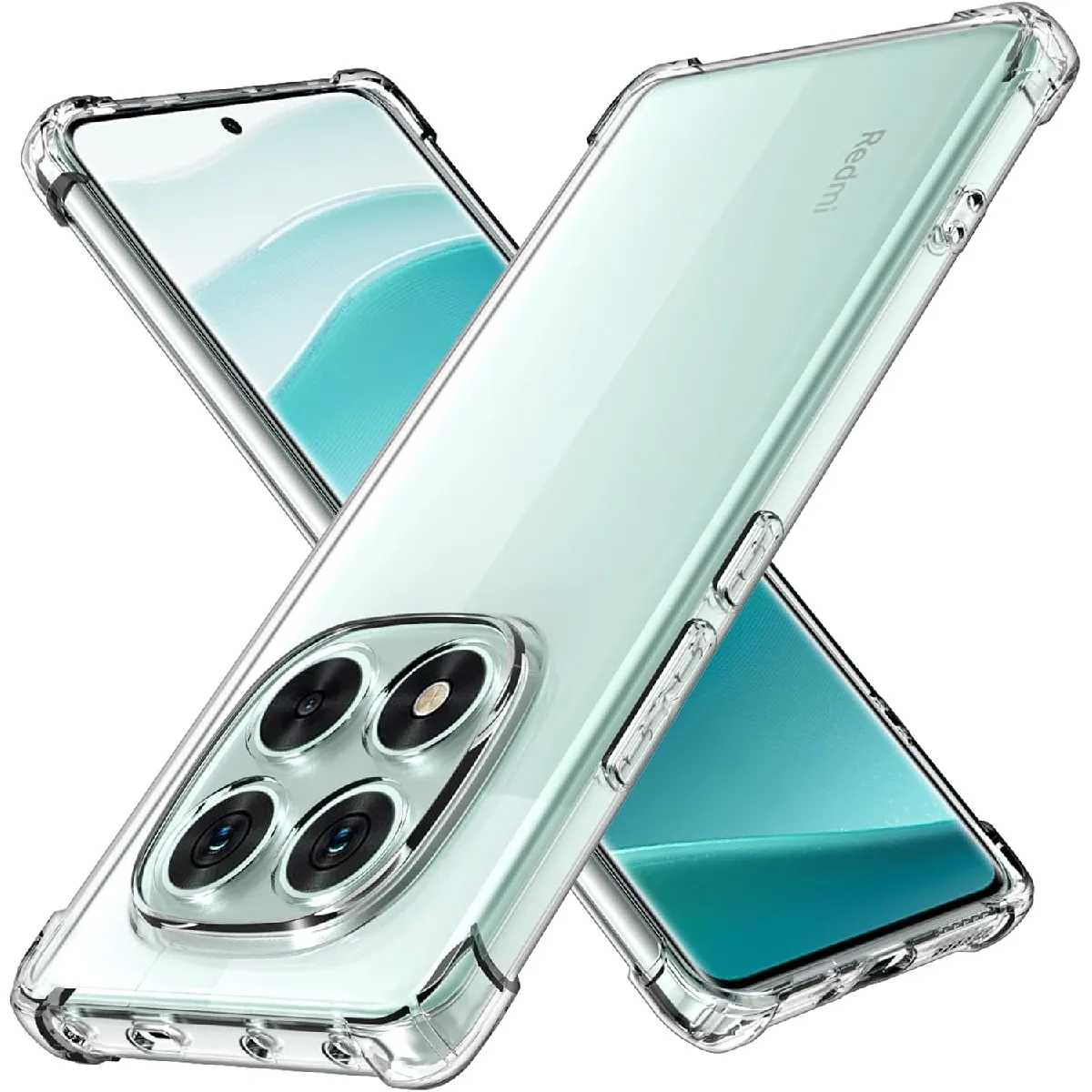 Xeptio Coque Xiaomi Redmi Note 14 Pro 4G - Transparente