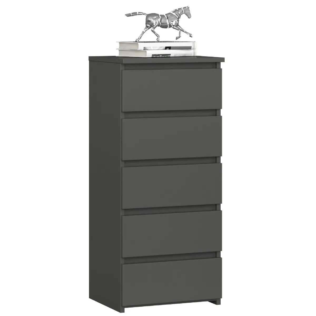Akord Commode buffet - Graphite brillant