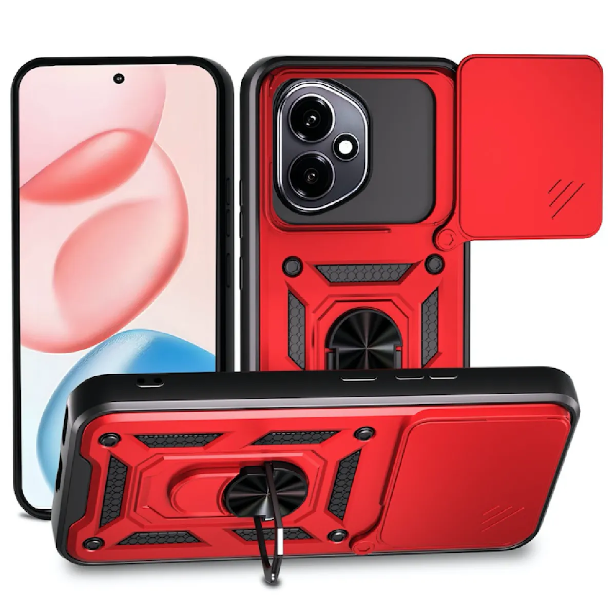 Htdmobiles Rouge Coque Honor 400 5G