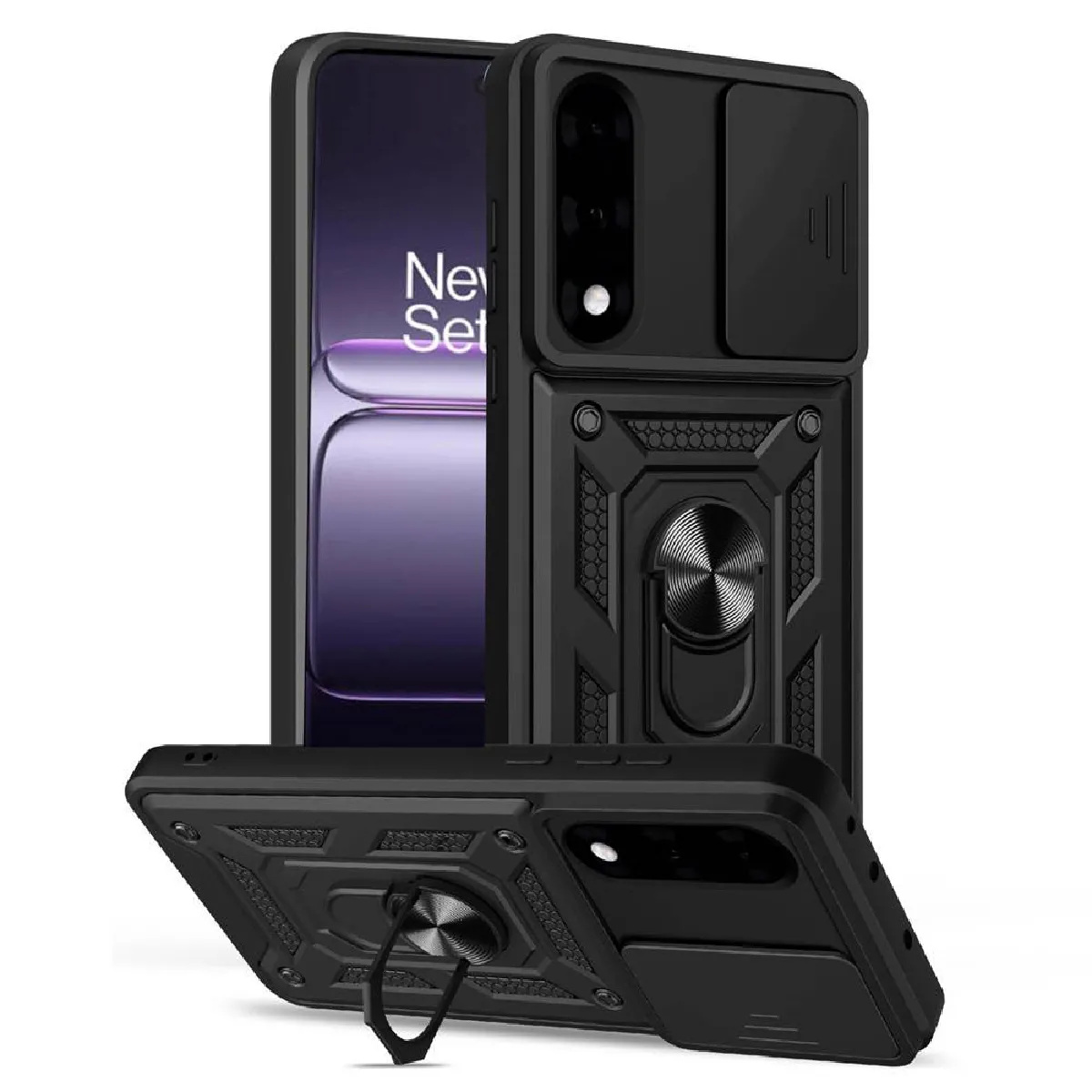 Htdmobiles Noir Coque Antichoc Oneplus Nord 5 5G