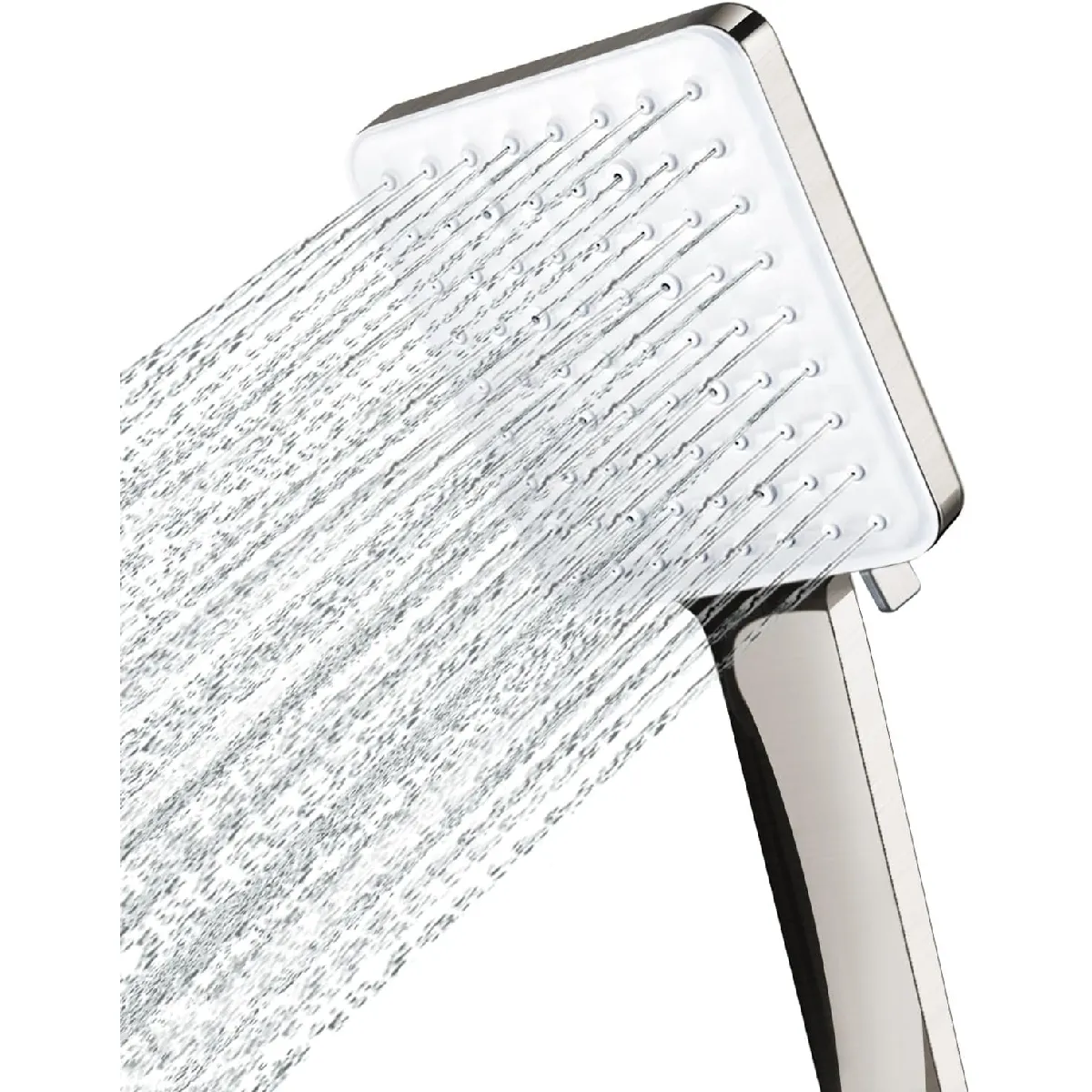 Vendos85 Doré Pommeau De Douche Rectangulaire - 6 Jets