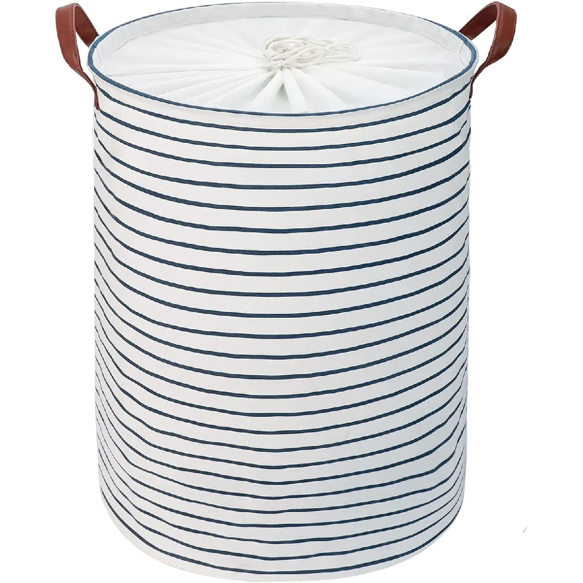 Vendos85 Bleu Panier De Rangement Rond