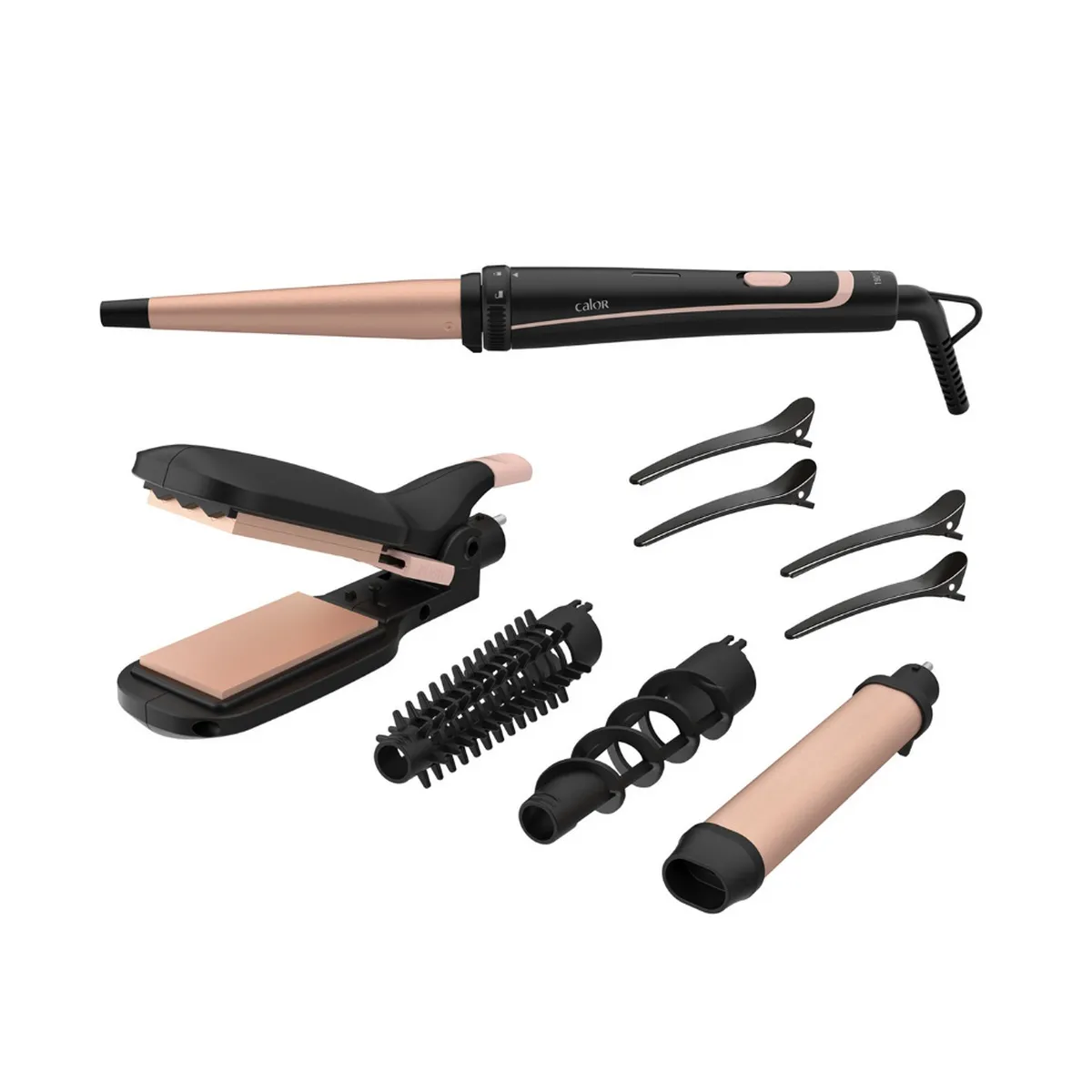 Fer À Boucler Infinite Looks Multistyler + 14 Accessoires Cf4230c0 Calor Le Fer À Boucler - vue 4