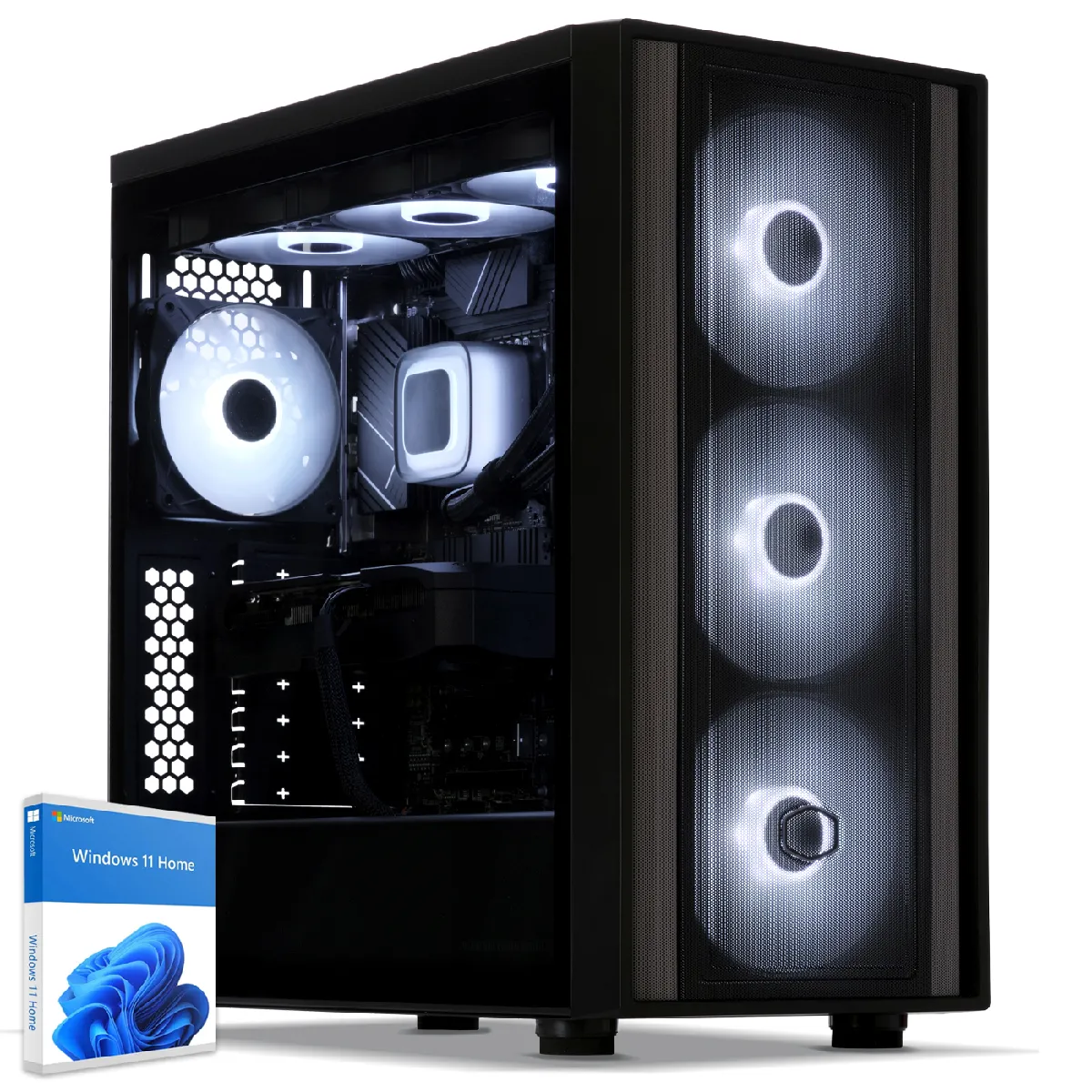 Sedatech Workstation PC Fisso AMD Ryzen 5 9600X - RTX 5070 12GB - 32GB RAM DDR5 - SSD 2TB NVMe - Windows 11 Home - Gaming E Lavoro Professionale