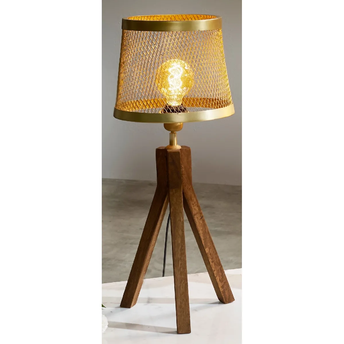 Alexandra house living Lampe de table Addis - Orange