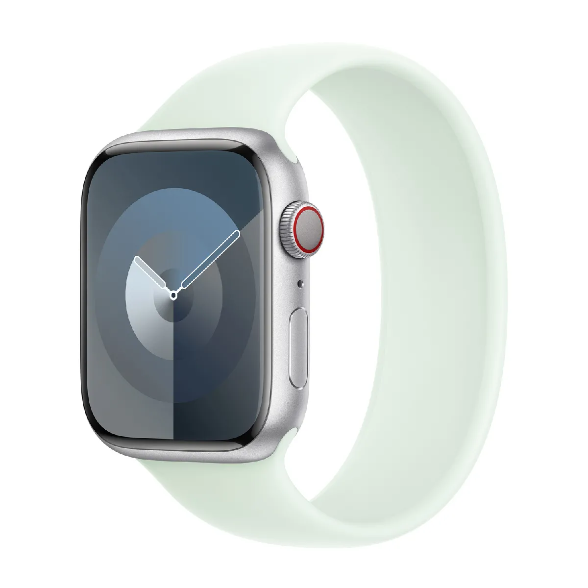 Bracelet Boucle unique en Silicone pour Apple Watch | 38404142 mm Taille 4 Soft Mint Neuf - vue 4
