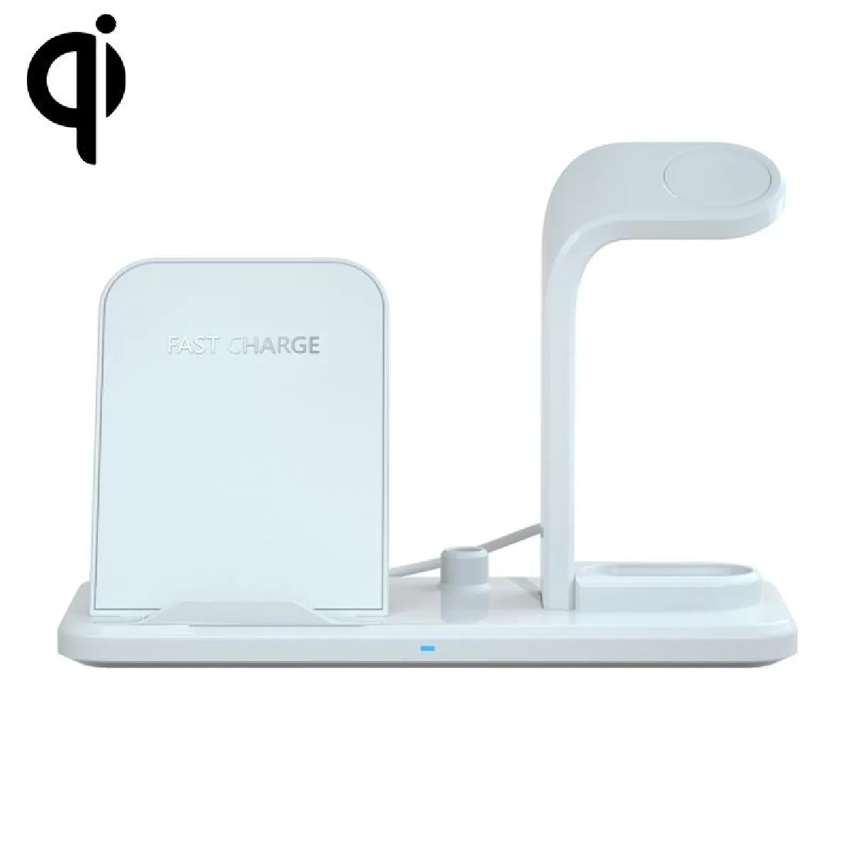 Yonis Blanc Chargeur Sans Fil 3-En-1 Pour Apple Iphone - 10 W