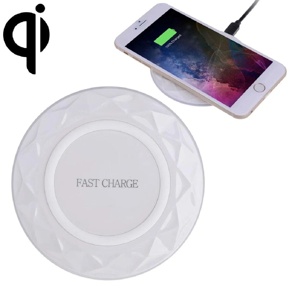 Yonis Chargeur Sans Fil Pour Iphone X - 15 W