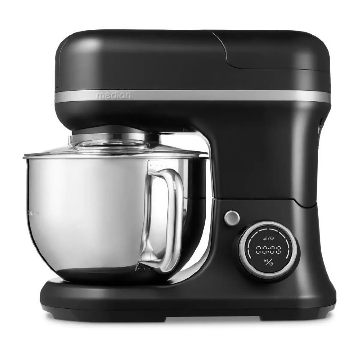 Medion - Robot Pâtissier - MD18430 - 1200 W - 5 L - 8 Vitesses - Noir - Image 2