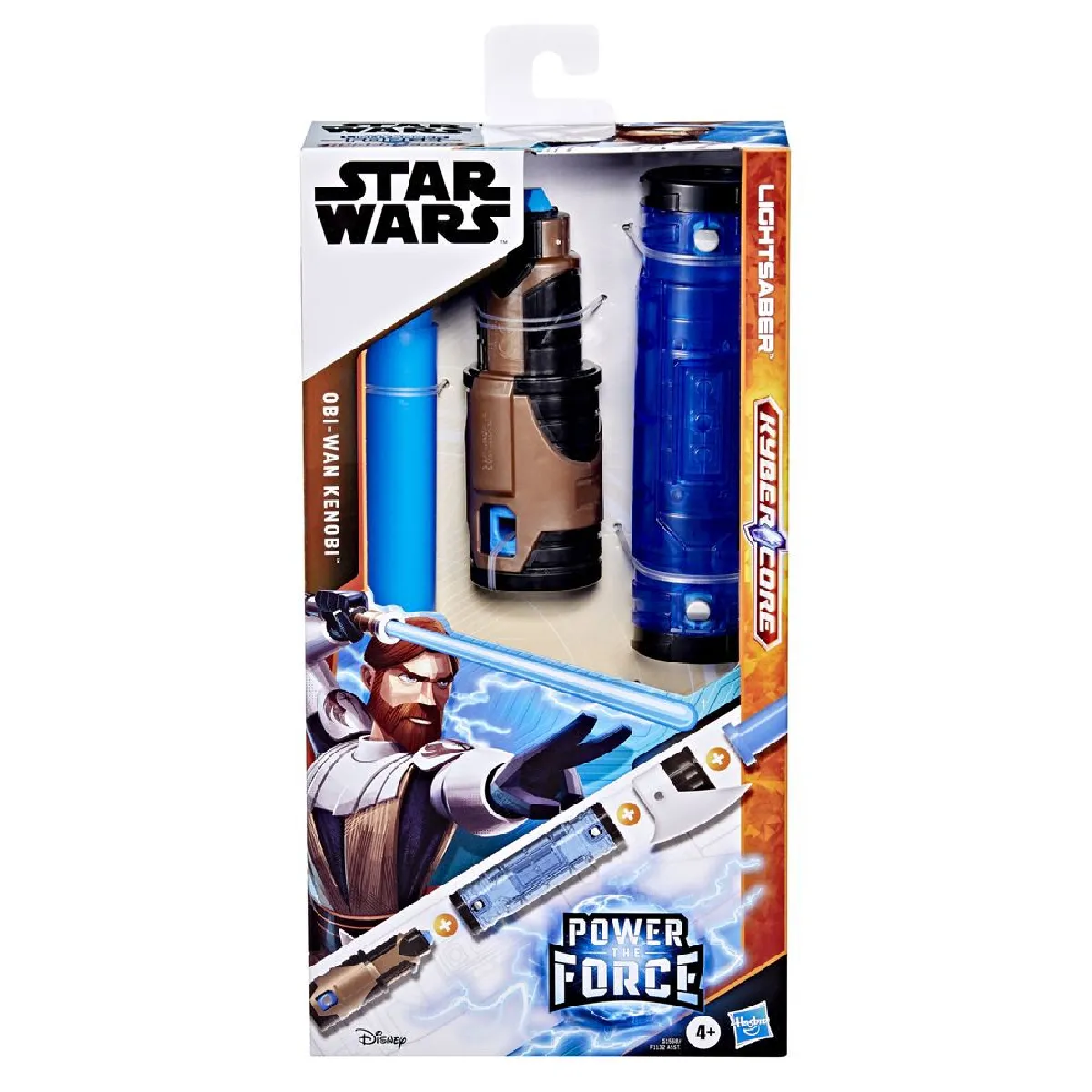Figurine Star Wars Lightsaber Forge Kyber Core Obi Wan Kenobi - vue 2