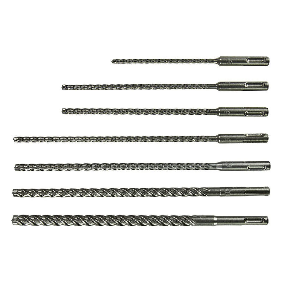 Coffret de 7 forets NEMESIS II MAKITA E 14906 à emmanchement SDS Plus longs - vue 2