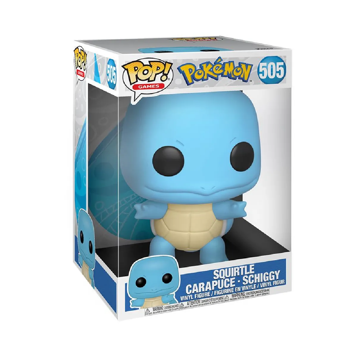 Figurine Funko Pop Games Pokémon Carapuce - vue 2