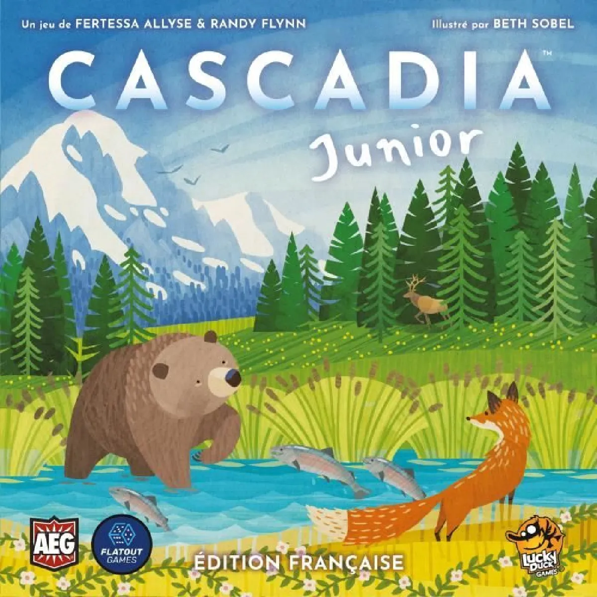 Goliath Jeu De Société Cascadia Junior Jeu De Stratégie Enfant Dès 6 Ans Multicolore - Neuf - Image 3