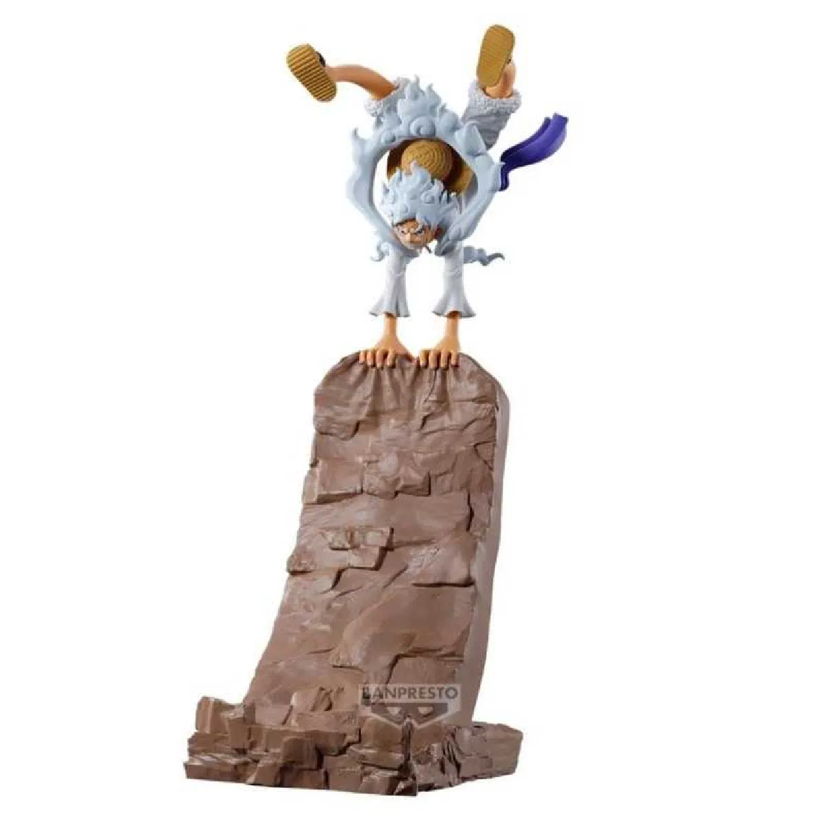 Banpresto Figurine One Piece Luffy Gear 5 Support Téléphone