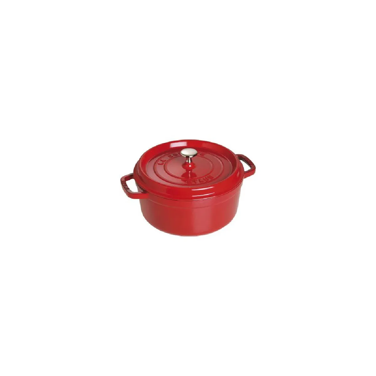Staub Noir Marmite Cocotte En Fonte 24 Cm/3,8L, Cherry - Image 3