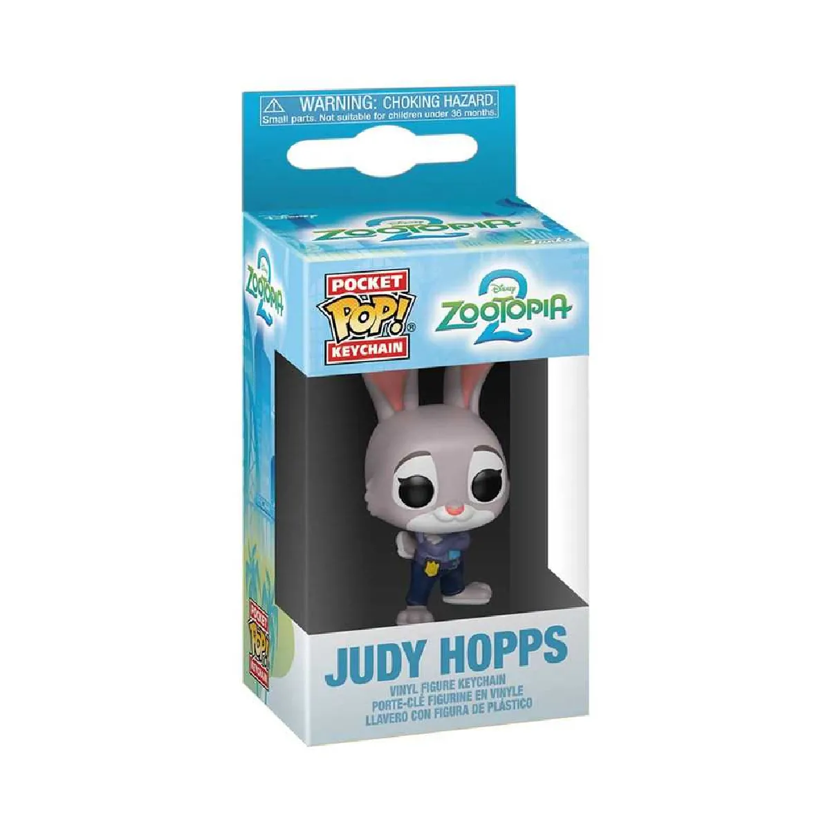 Funko Pop! Keychain: Zootopia 2 Judy Hopps Mini Figurine en Vinyle à Collectionner Porte clés Fantaisie Cadeau de Noël Idée de Cadeau - vue 2